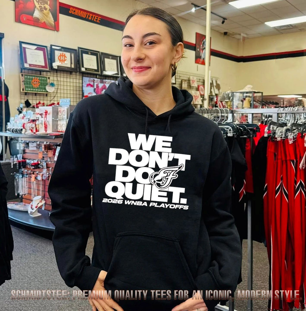 Indiana Fever We Don’t Do Quiet Playoff 2026 shirt