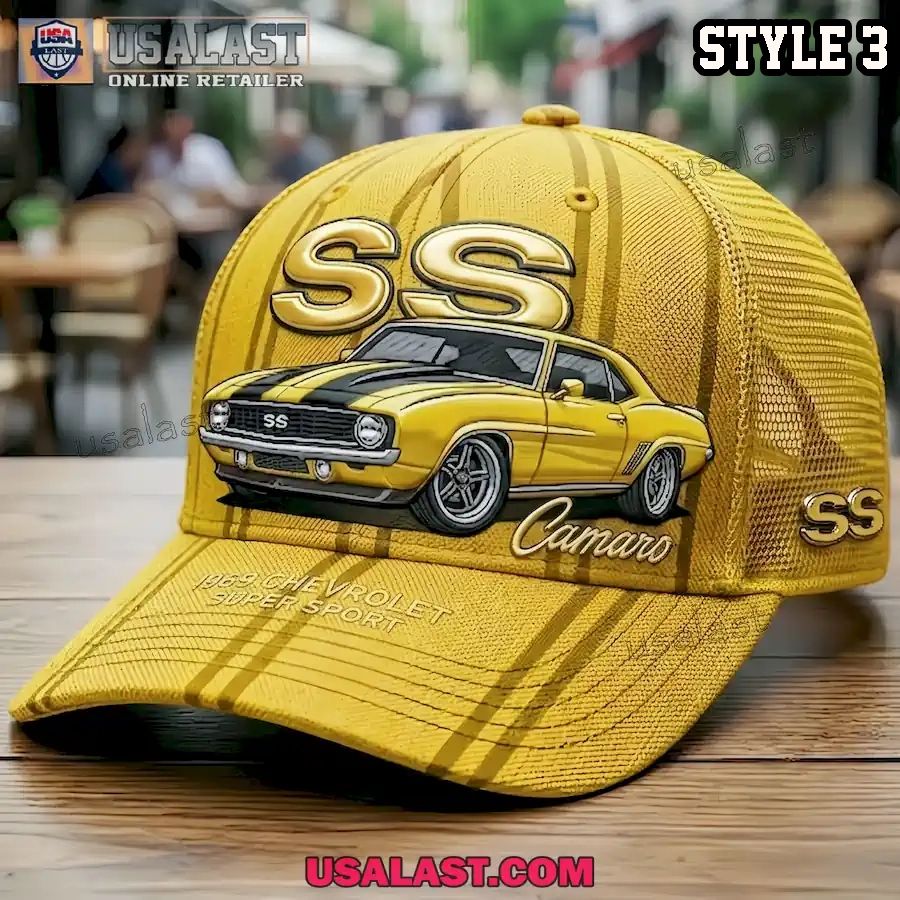 1969 Chevrolet Camaro SS Super Sport Vintage Trucker Hat