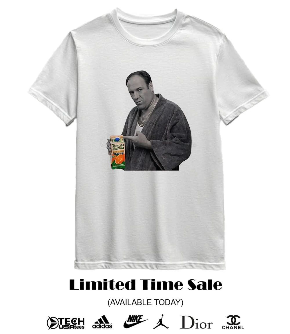 Some pulp Tony Soprano shirt