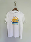 Ocean Coast Graphic Tshirt. Small. Cotton. Fishing. Beach. Tropical. Sea Life