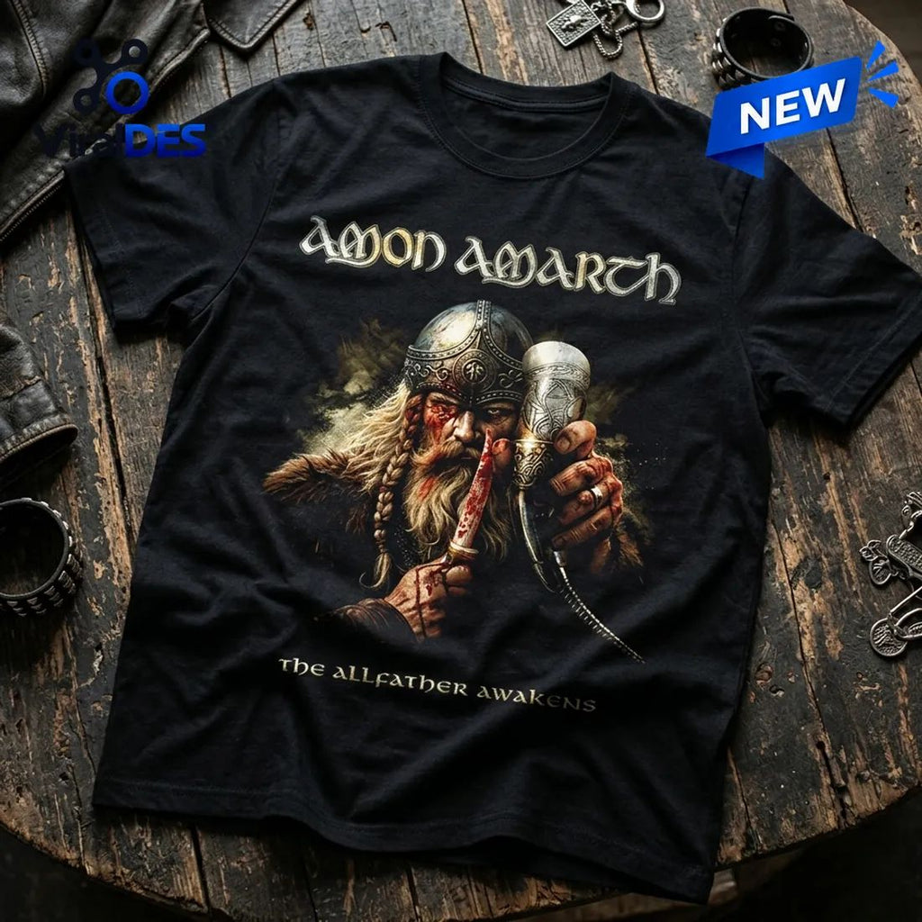 Amon Amarth Allfather Awakens 2026 Concert Tour Shirt