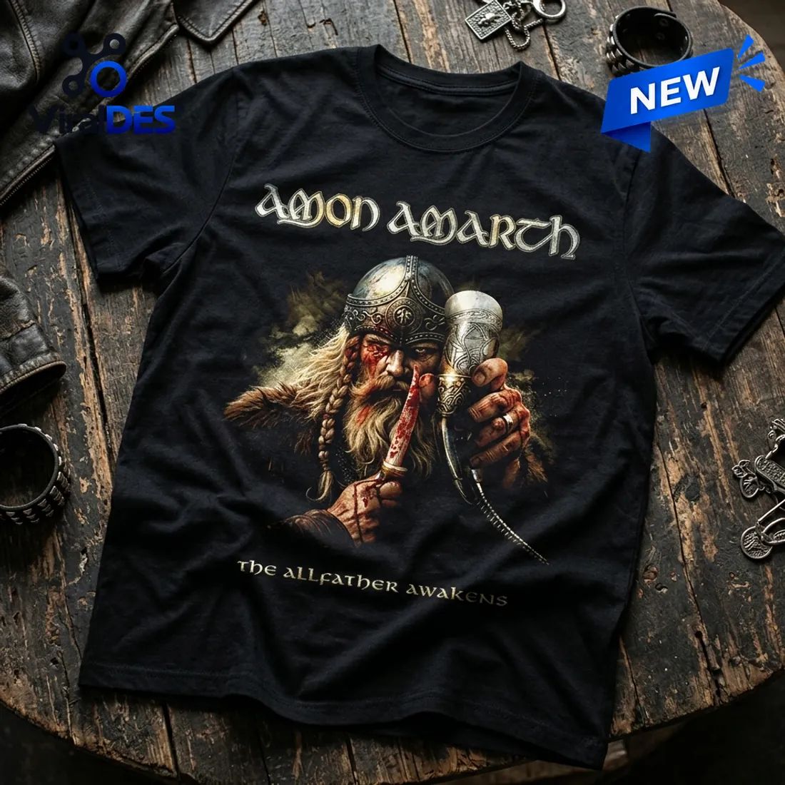 Amon Amarth Allfather Awakens 2026 Concert Tour Shirt