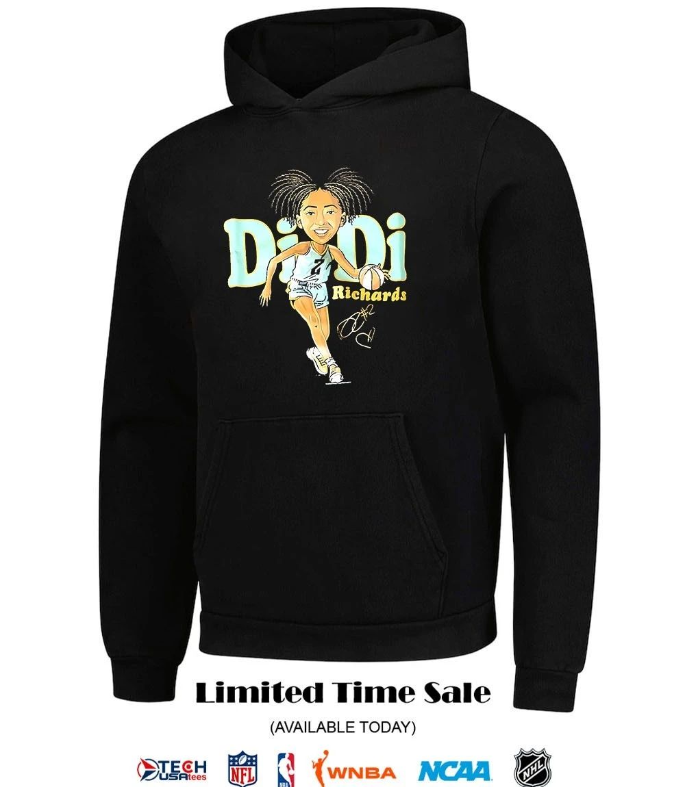 DiDi Richards caricature signature shirt