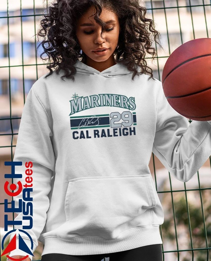 Seattle Mariners Baseball Cal Raleigh No. 29 signature shirt