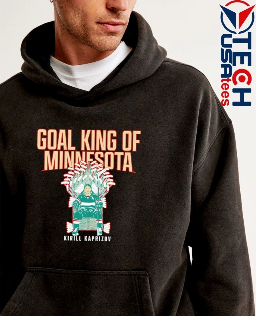 Goal King of Minnesota Kirill Kaprizov Minnesota Wild Hockey shirt