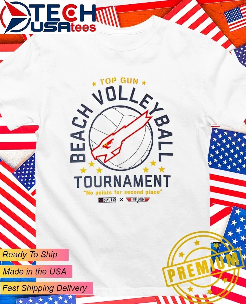 Gun Beach Volleyball Tournament no points for second place shirt