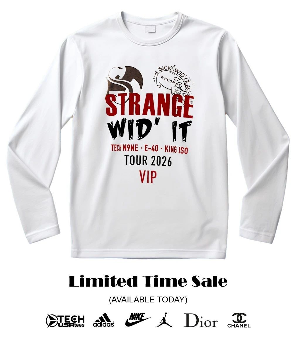 Strange Wid’ It Tour 2026 VIP shirt