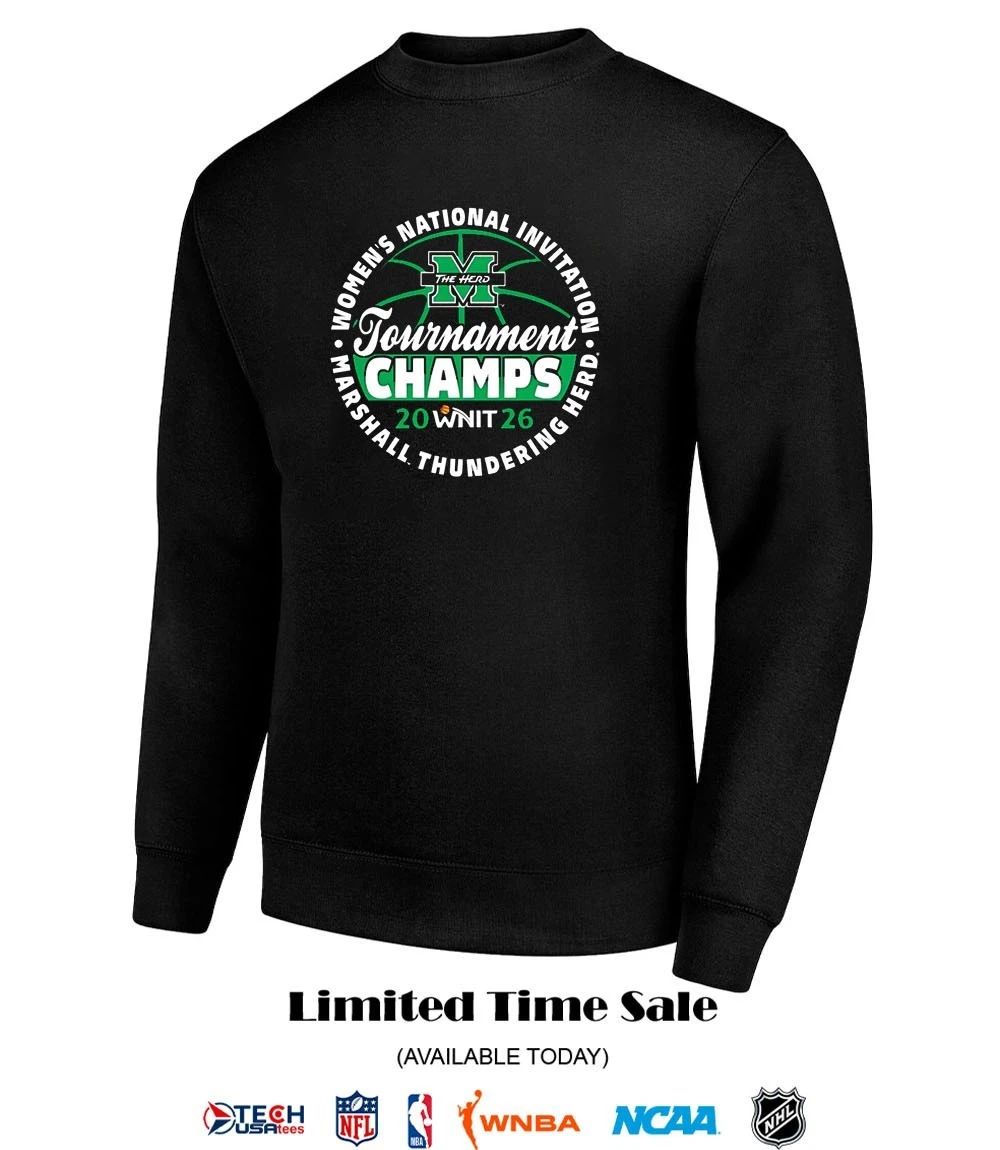 Marshall Thundering Herd 2026 Women’s National Invitation Tournament Champs shirt