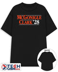 Kevin McGonigle and Max Clark 2028 Detroit Tigers Baseball shirt