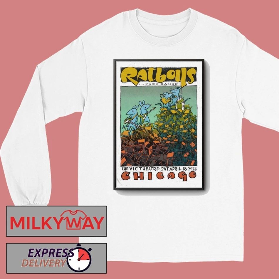 Ratboys 4 18 2026 Chicago IL Poster shirt