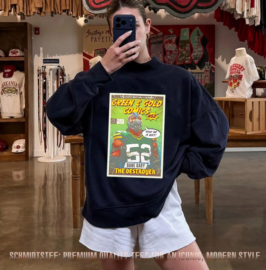 Rashan Gary Green Bay Packers green & gold comics shirt