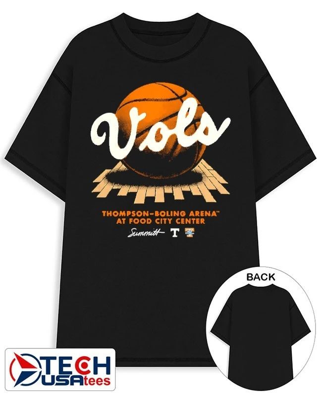 Tennessee Volunteers Basketball Thompson-Boling Arena at Food City Center vintage shirt