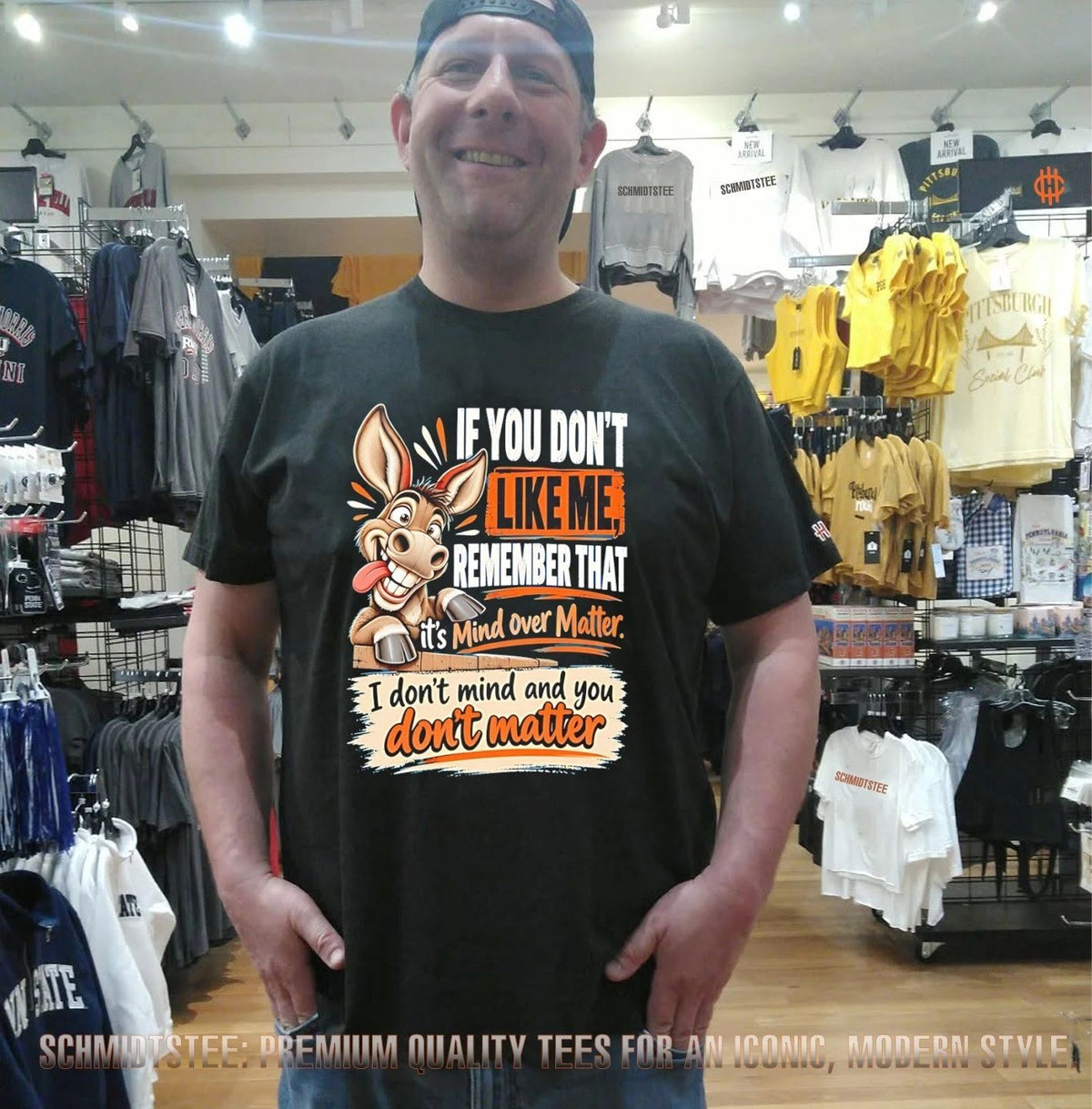 Donkey if you don’t like me remember that it’s mind over matter I don’t mind and you don’t matter shirt