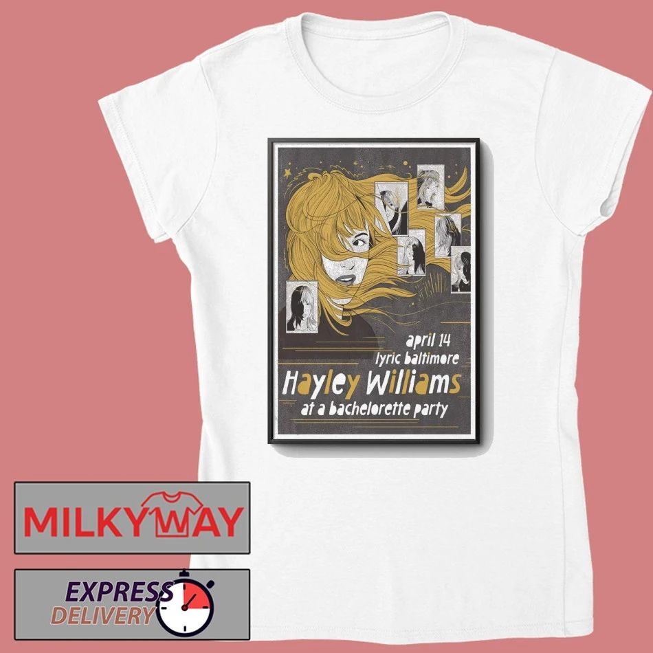 Hayley Williams Baltimore MD On Apr 14 2026 Tour Poster shirt
