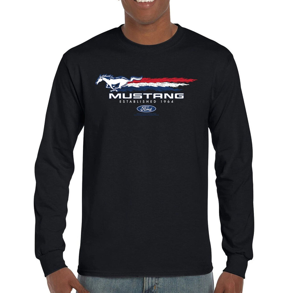 Ford Mustang Established 1964 Long Sleeve T-shirt Shelby Mach 1 Boss GT Muscle
