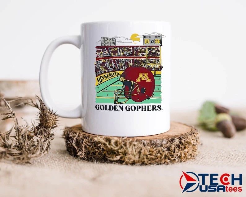 Minnesota Golden Gophers Hometown Stadium helmet shirt