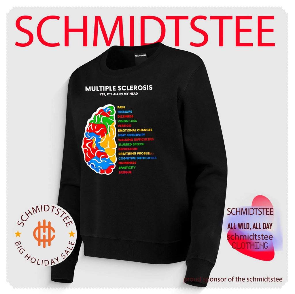 Multiple Sclerosis Yes It’s All in My Head Awareness shirt