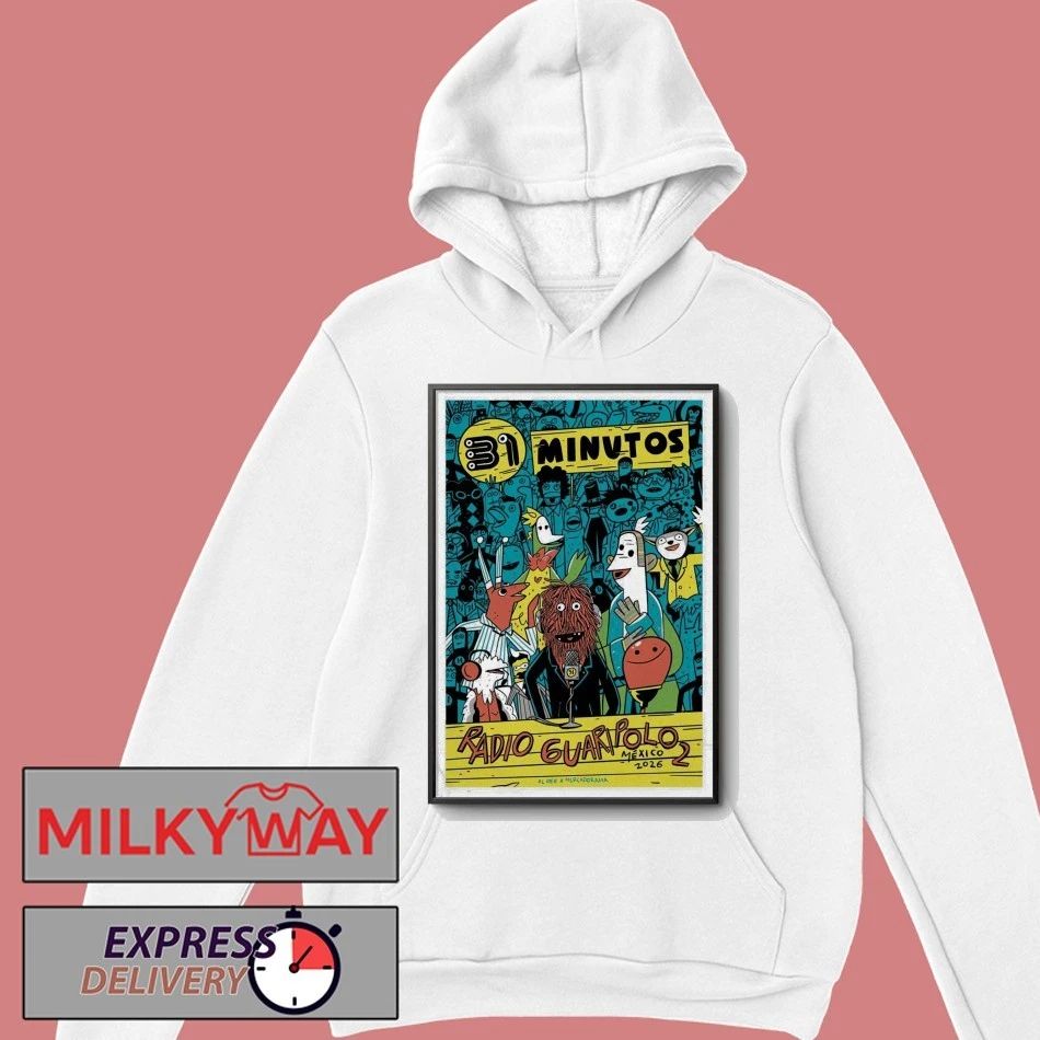 Radio Guaripolo Tour 2026 Enciclopedia 31 minutos Poster shirt