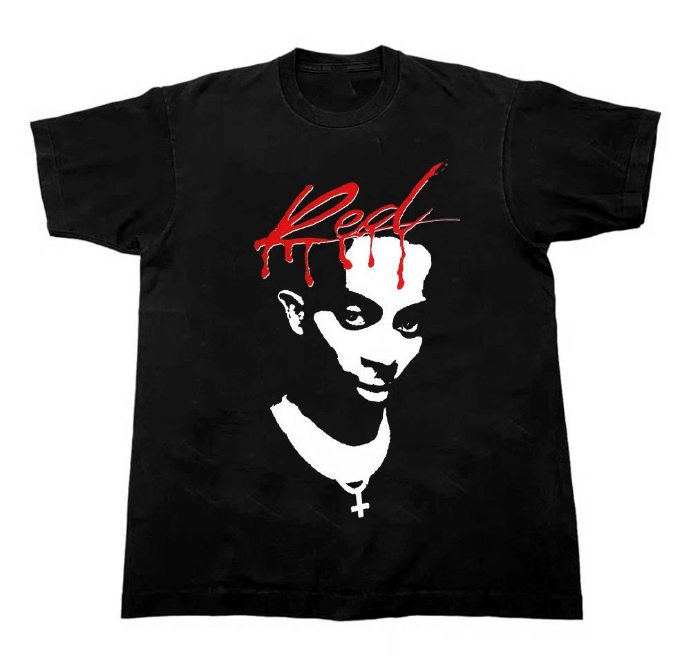Christmas gift Red Playboi Carti Cotton Unisex All Size T-Shirt 23D970