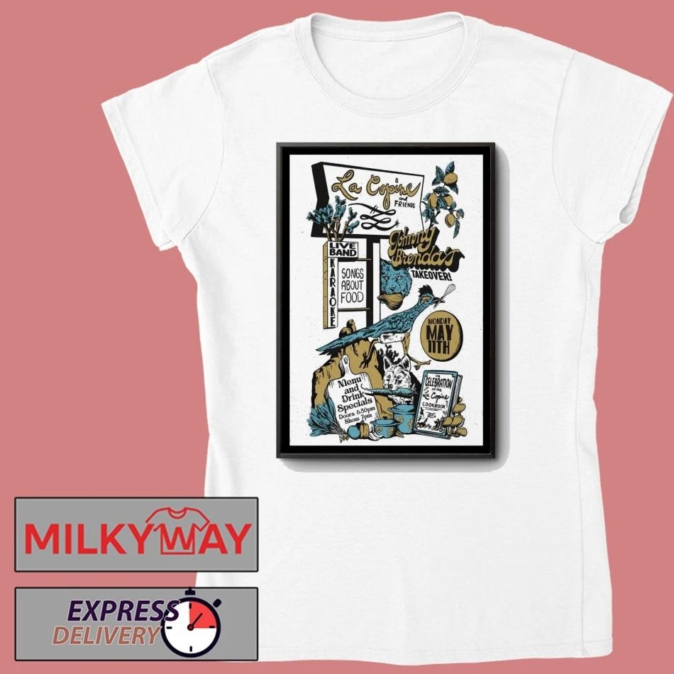 La Copine and Friends Johnny Brenda’s May 11 2026 Poster shirt