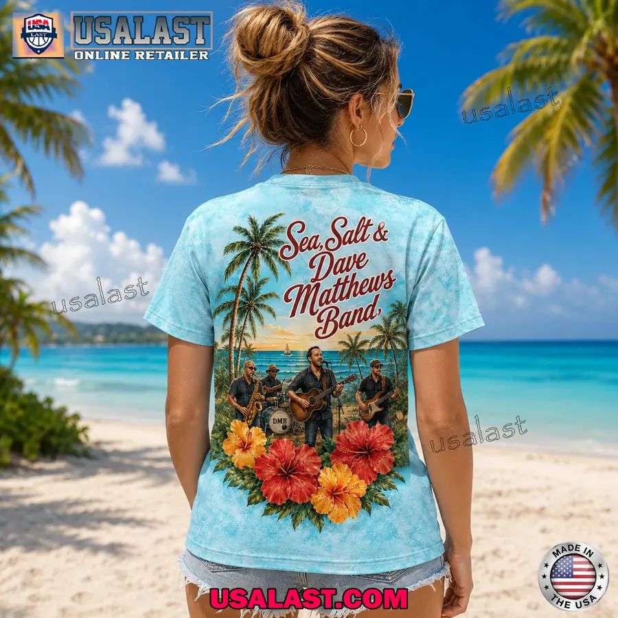 Dave Matthews Band Hawaiian Vibes 3D T-Shirt