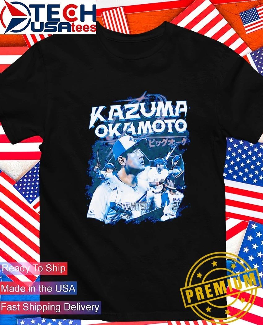 Toronto Blue Jays Kazuma Okamoto graphic shirt