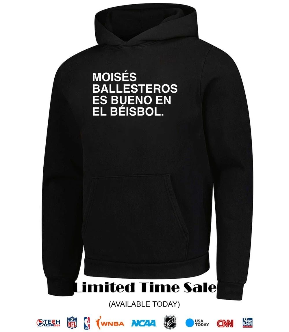 Moisés Ballesteros es bueno en el béisbol shirt