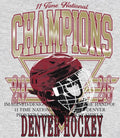 11 Time National Champions Denver Pioneers 2026 NCAA Hockey shirt