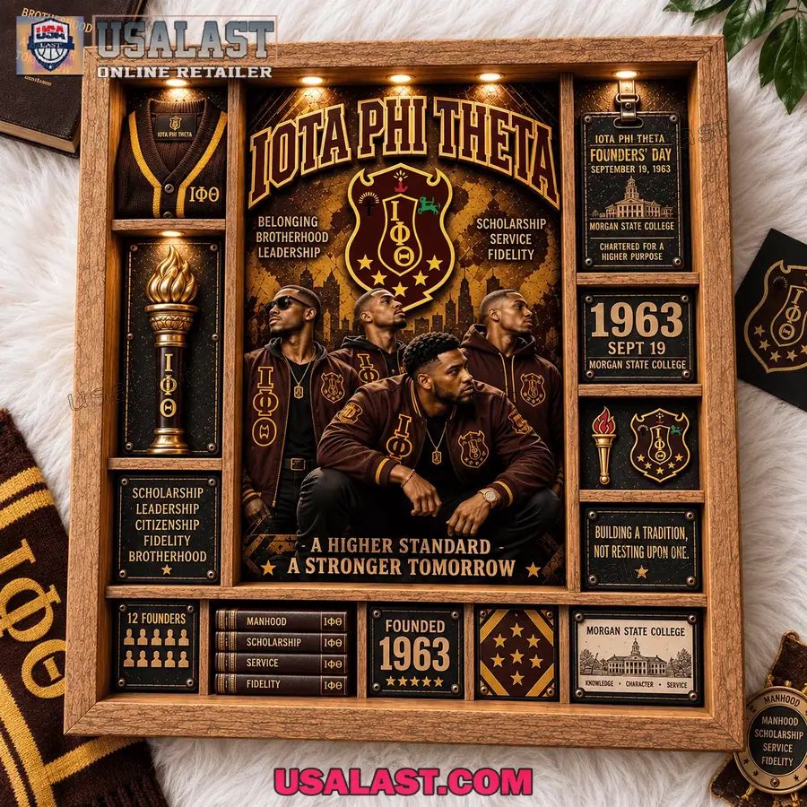 Iota Phi Theta Custom Frame Light Box