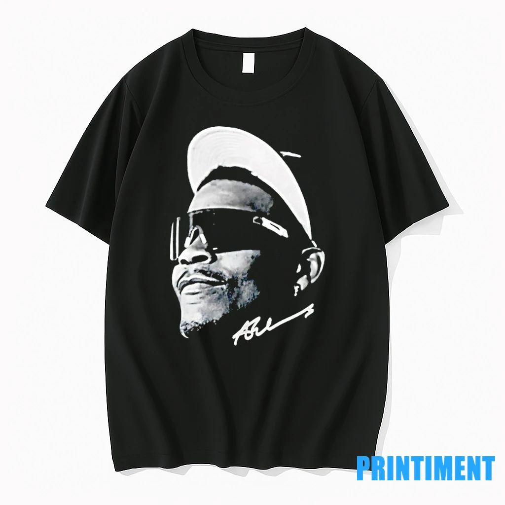 Anthony Edwards Wearing Sunglasses Signature Tshirts Sweater
