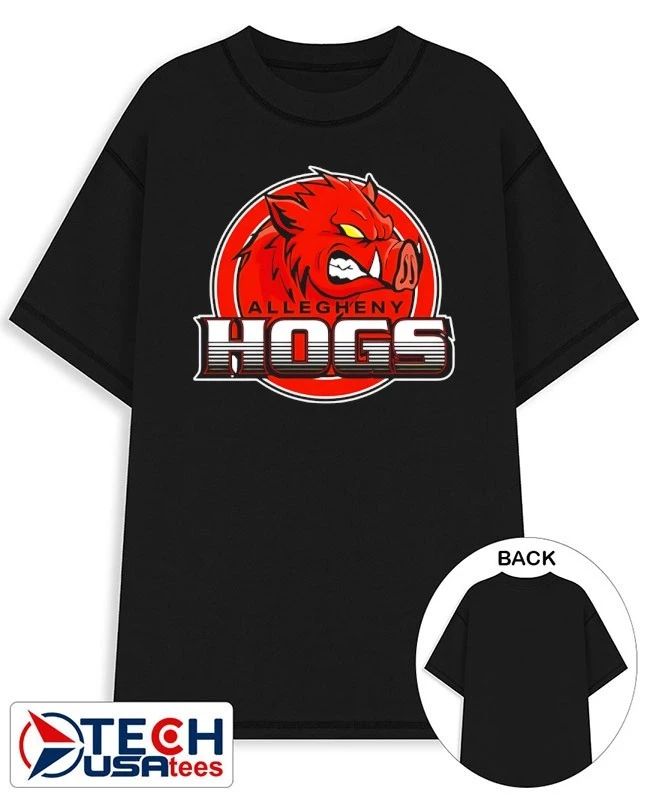 Allegheny Hogs logo shirt