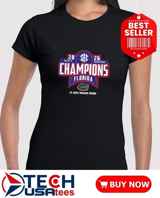 Florida Gators 2026 SEC Men’s Basketball Regular Season Champions shirt