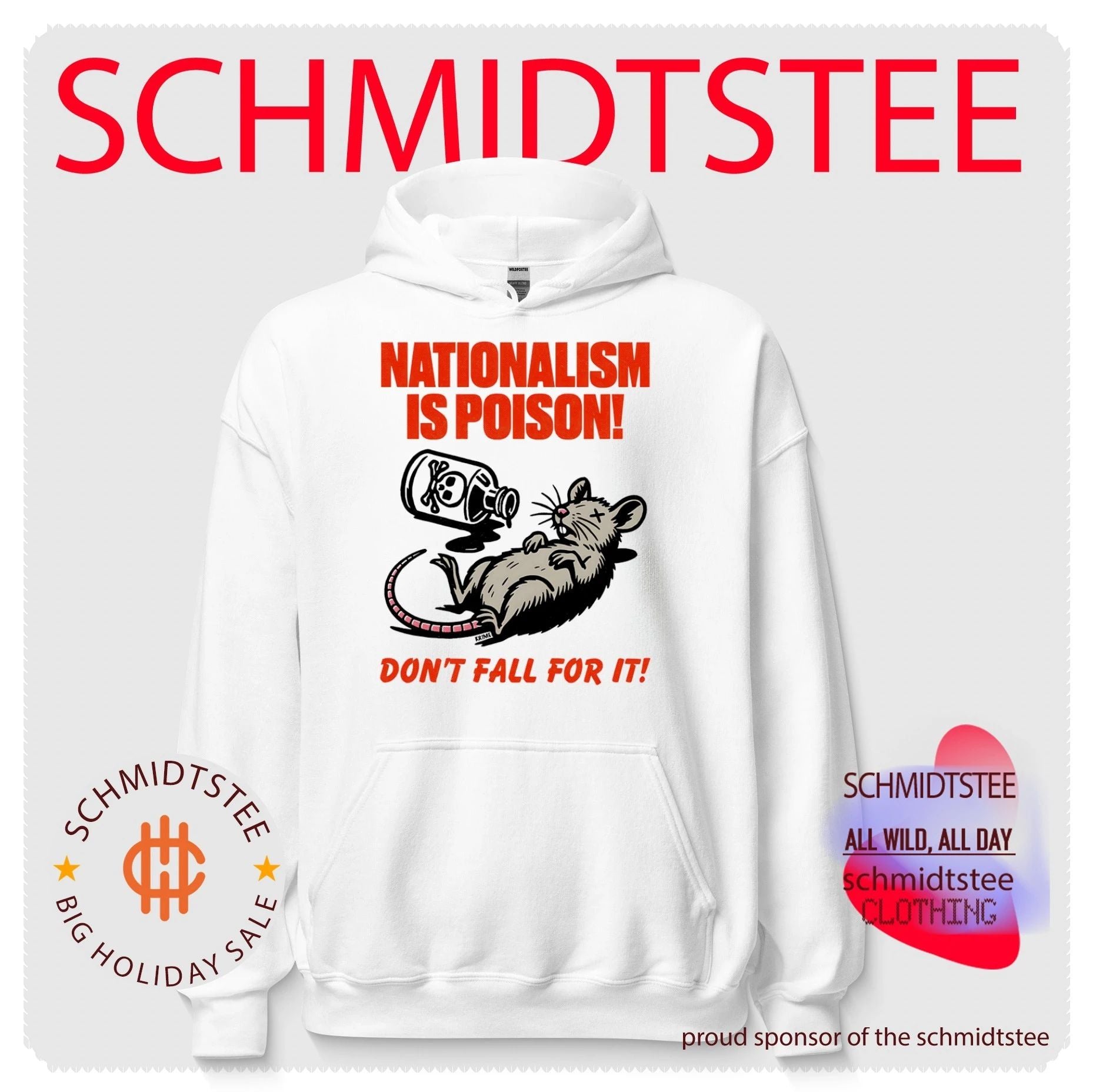 Nationalism is poison don’t fall for it shirt