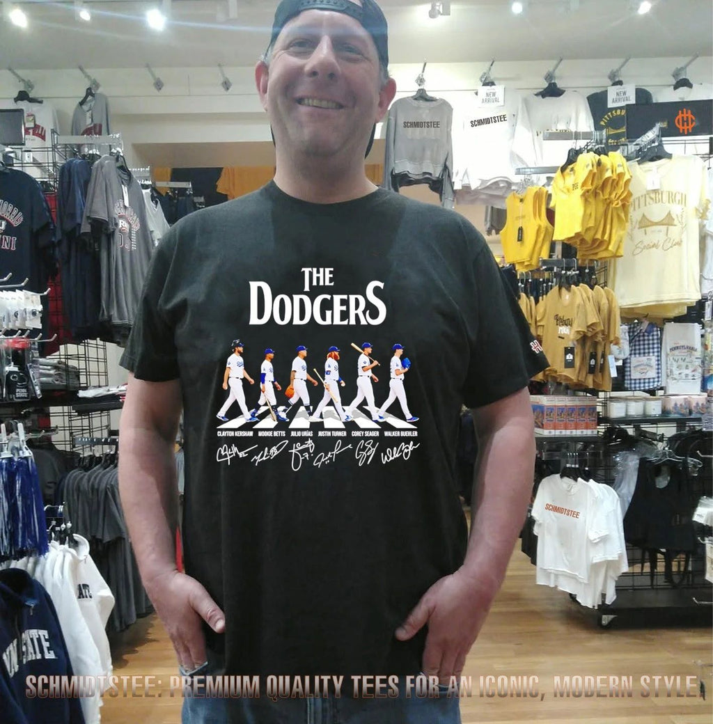 Los Angeles Dodgers the Dodgers Abbey Road signature shirt