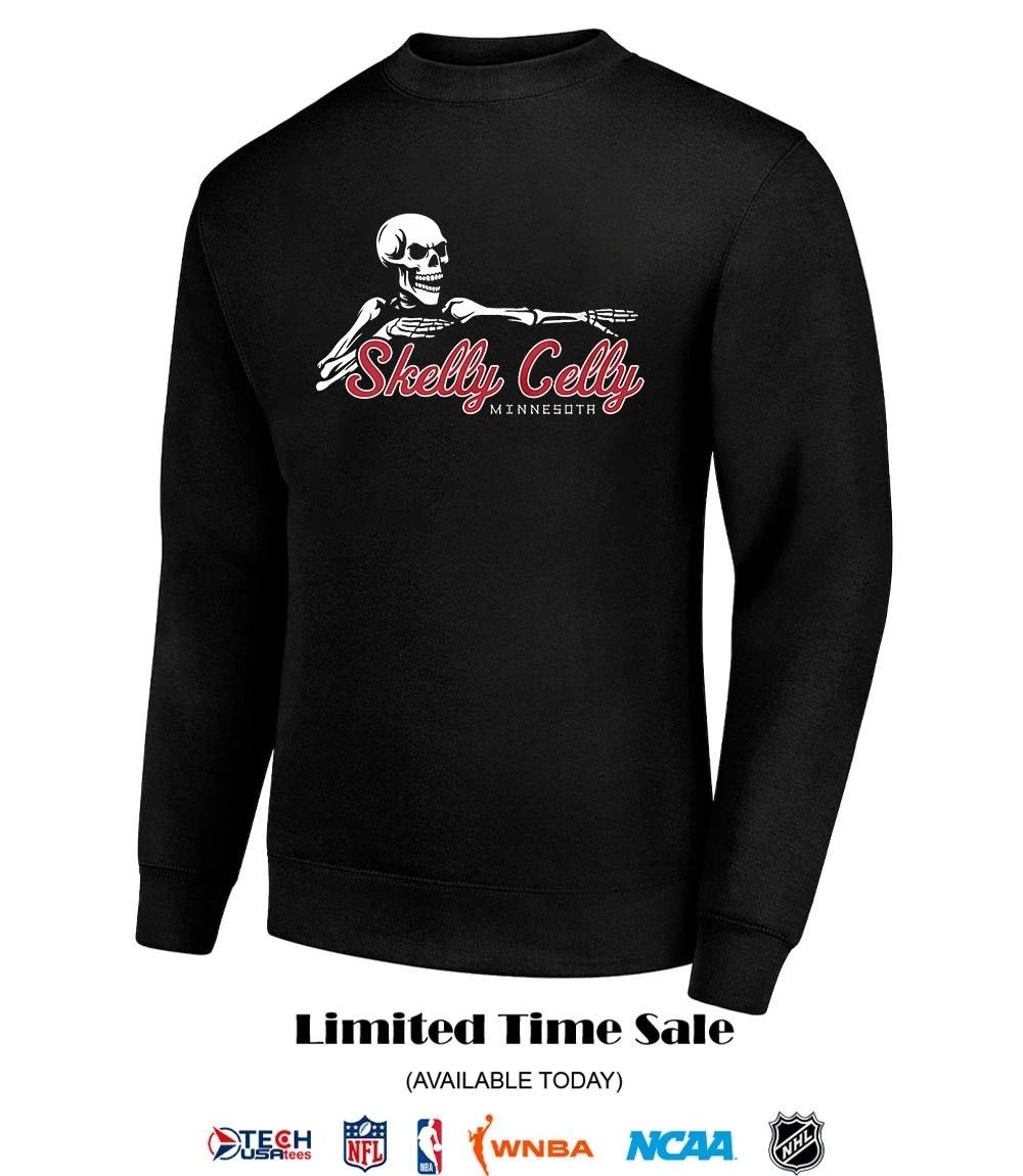 Winnesota Twins Skelly Celly skeleton shirt