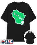 Milwaukee Bucks Alternate logo shirt