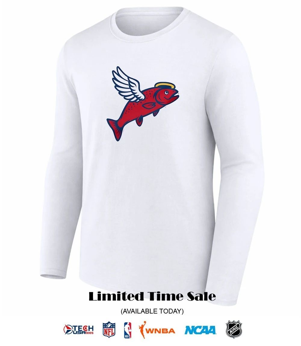 Angel Fish Los Angeles Angels logo shirt