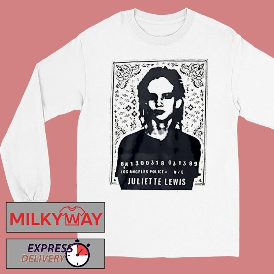 Juliette Lewis Mugshot Shirts
