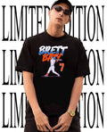 Brett Baty #7 New York Mets slugger swing number shirt