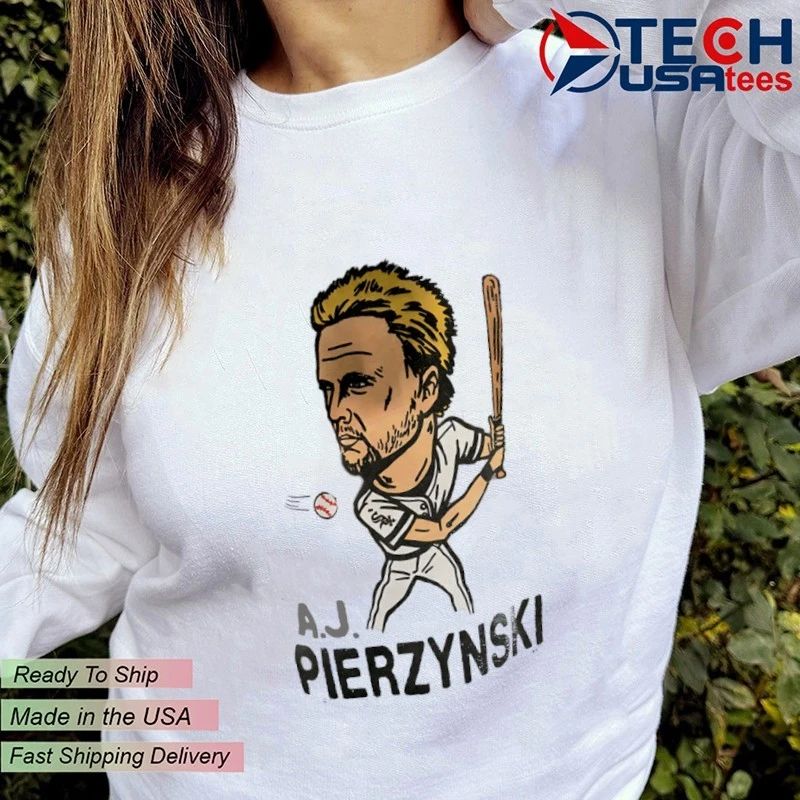 A.J. Pierzynski Chicago White Sox Captain Chaos caricature shirt