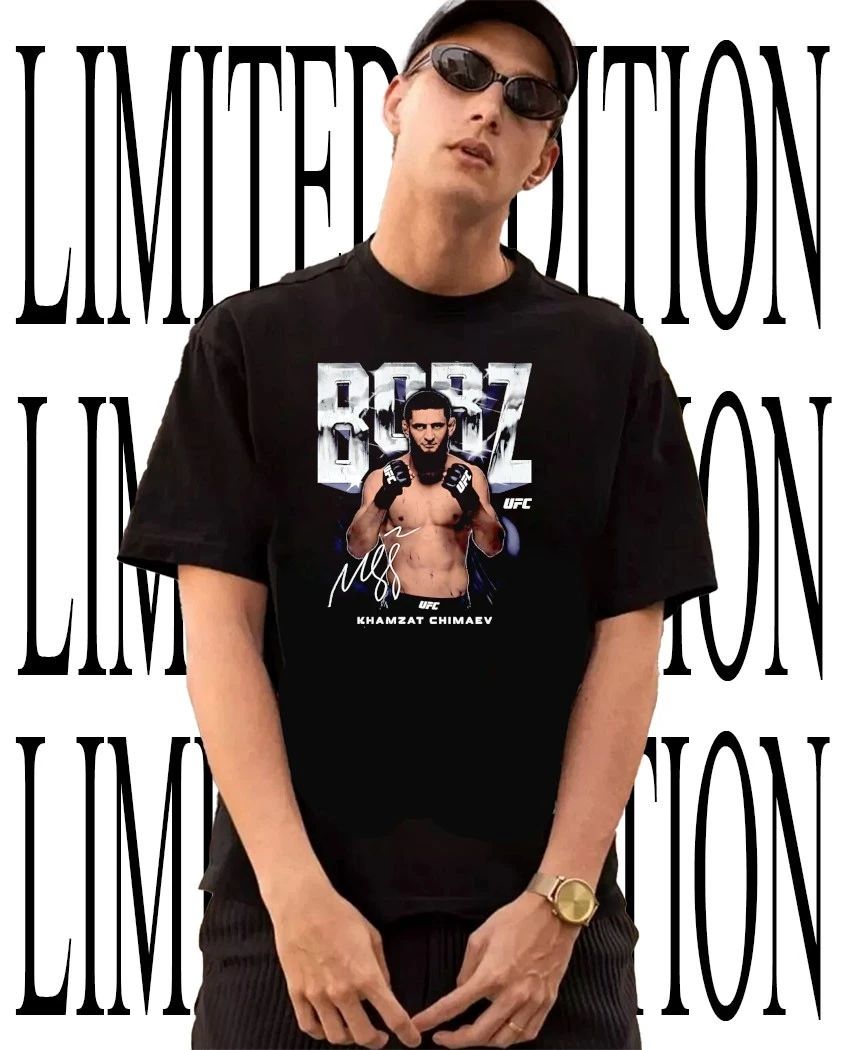 UFC Borz Khamzat Chimaev signature shirt