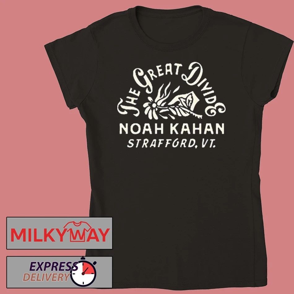 Noah Kahan The Great Divide Wildflower Strafford VT shirt