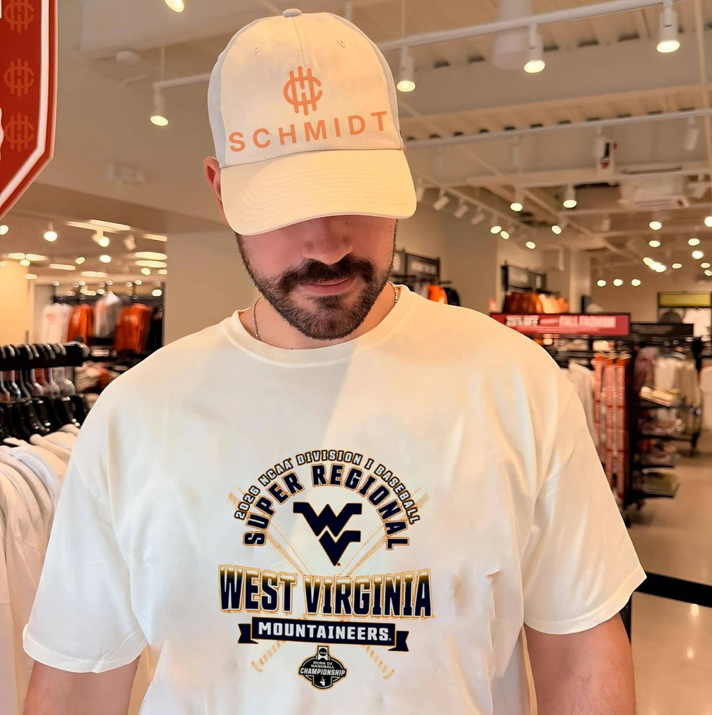 West Virginia Mountaineers 2026 NCAA Division I Baseball Super Regionals shirt