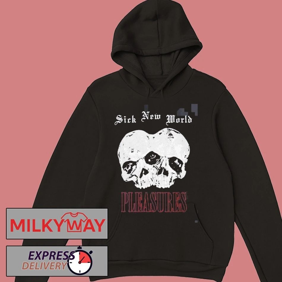 Pleasures Sick New World 2026 Las Vegas Merch Tee On April 25 2026 Is This Hell Or Las Vegas T-Shirt