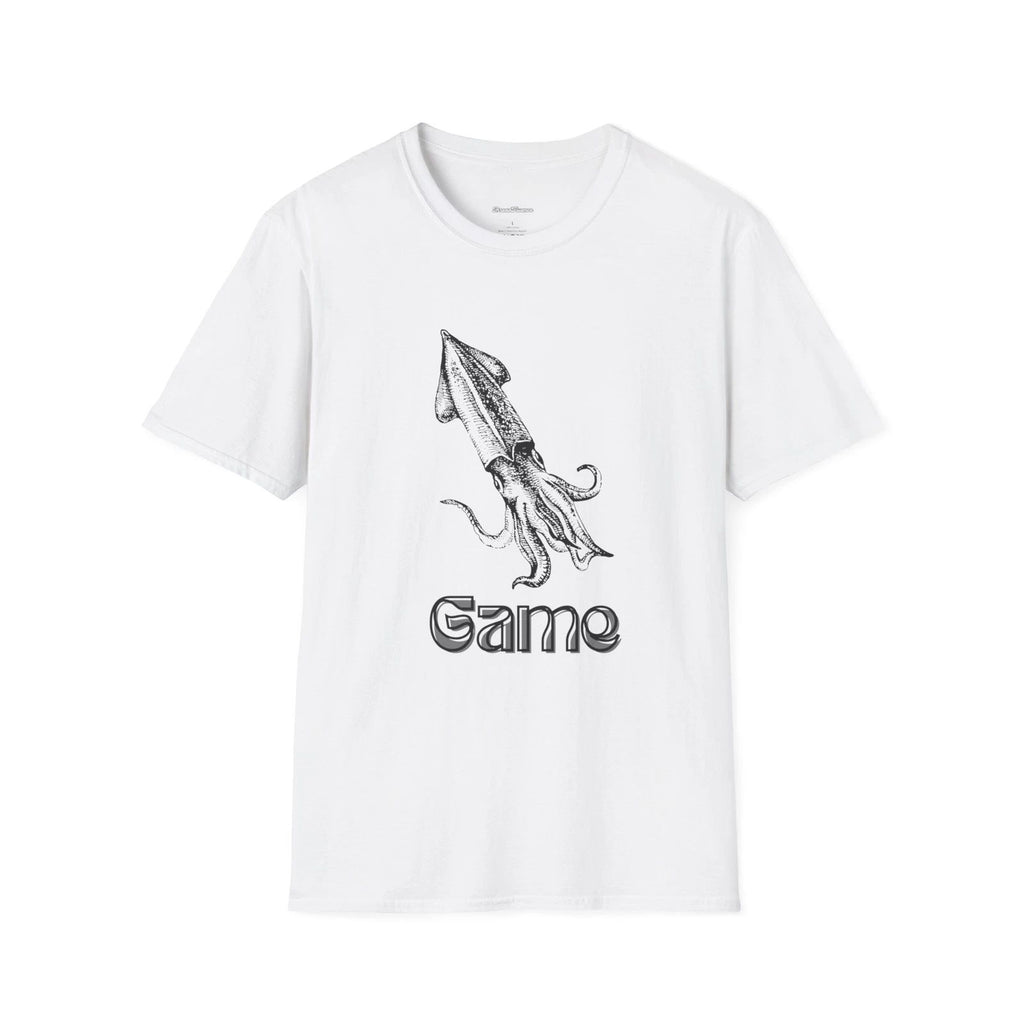 Squid T-Shirt, Unisex Tee, Softstyle Top, Trendy T-Shirt
