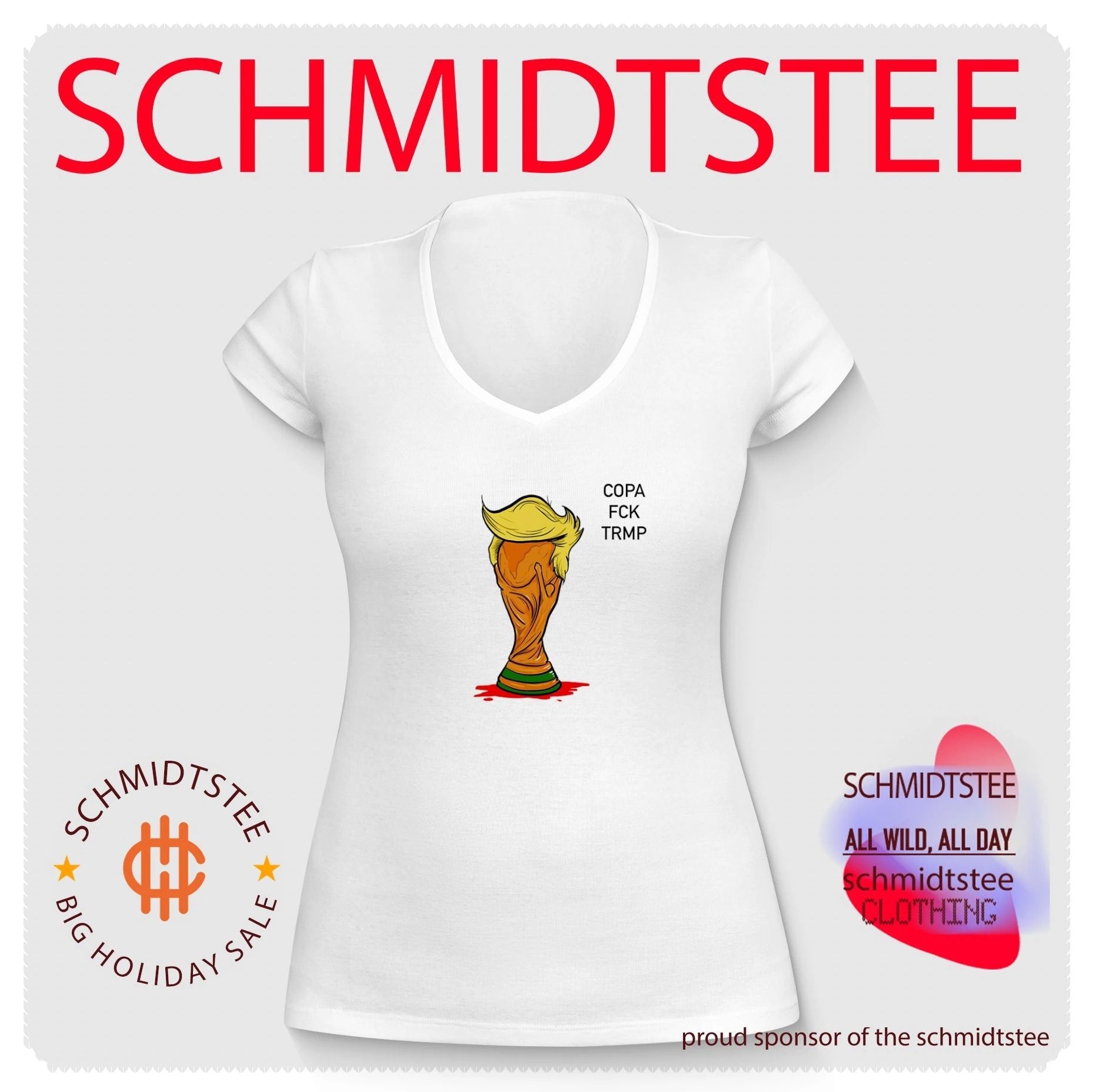 Copa Fuck Trump World Cup satirical shirt