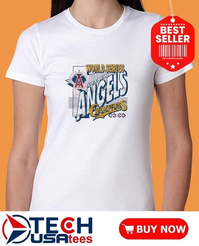 Anaheim Angels 2002 World Series Champions shirt by homage