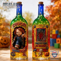 Chucky Doll Wanna Play Halloween Bottle Lamp