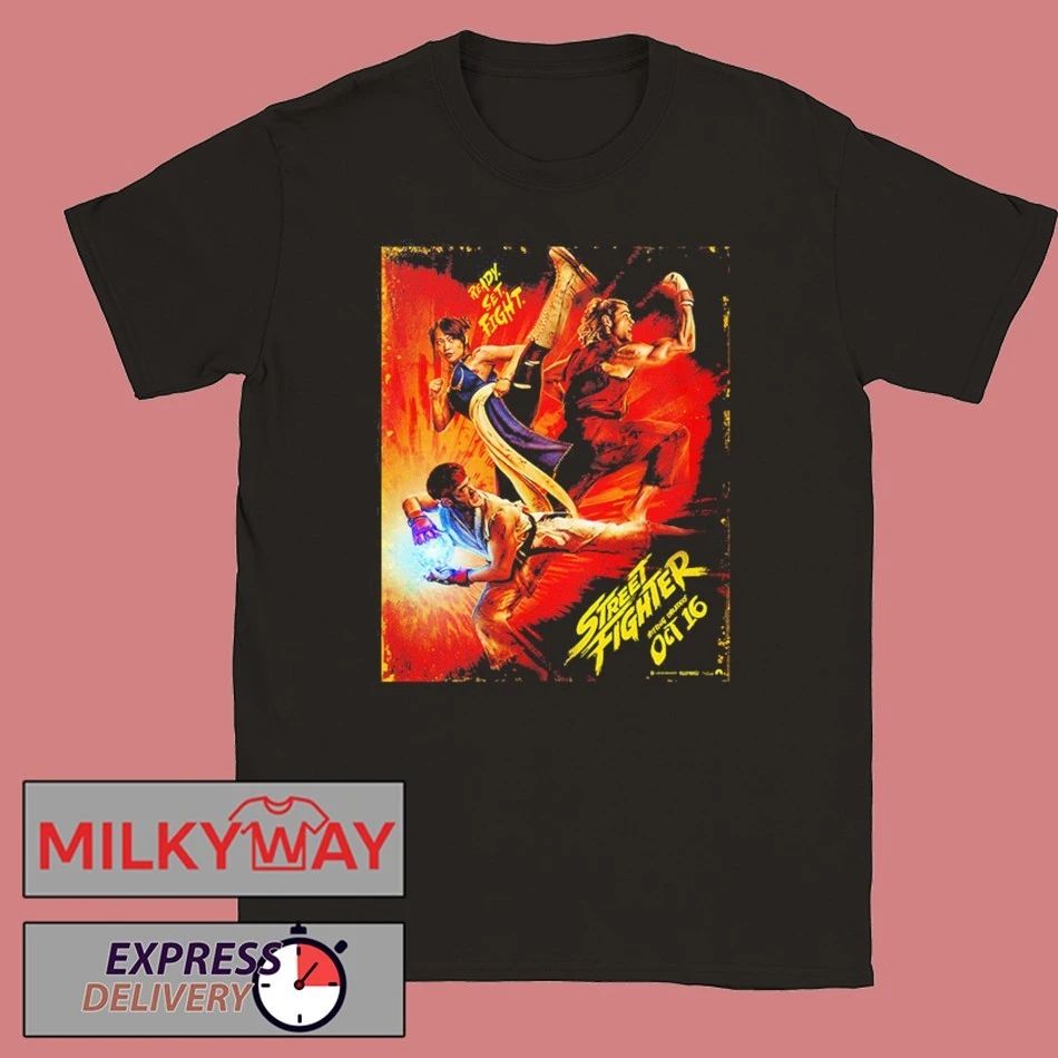 Street Fighter Movie 2026 Ready Set Fight In Theaters October 16 2026 shirt