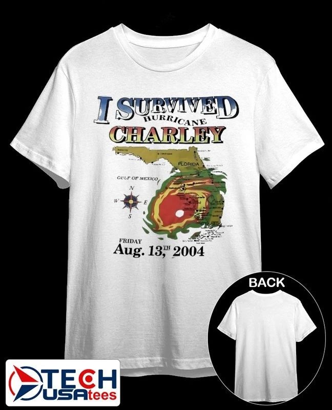 I survived Hurricane Charley Gulf of Mexico 2004 shirt
